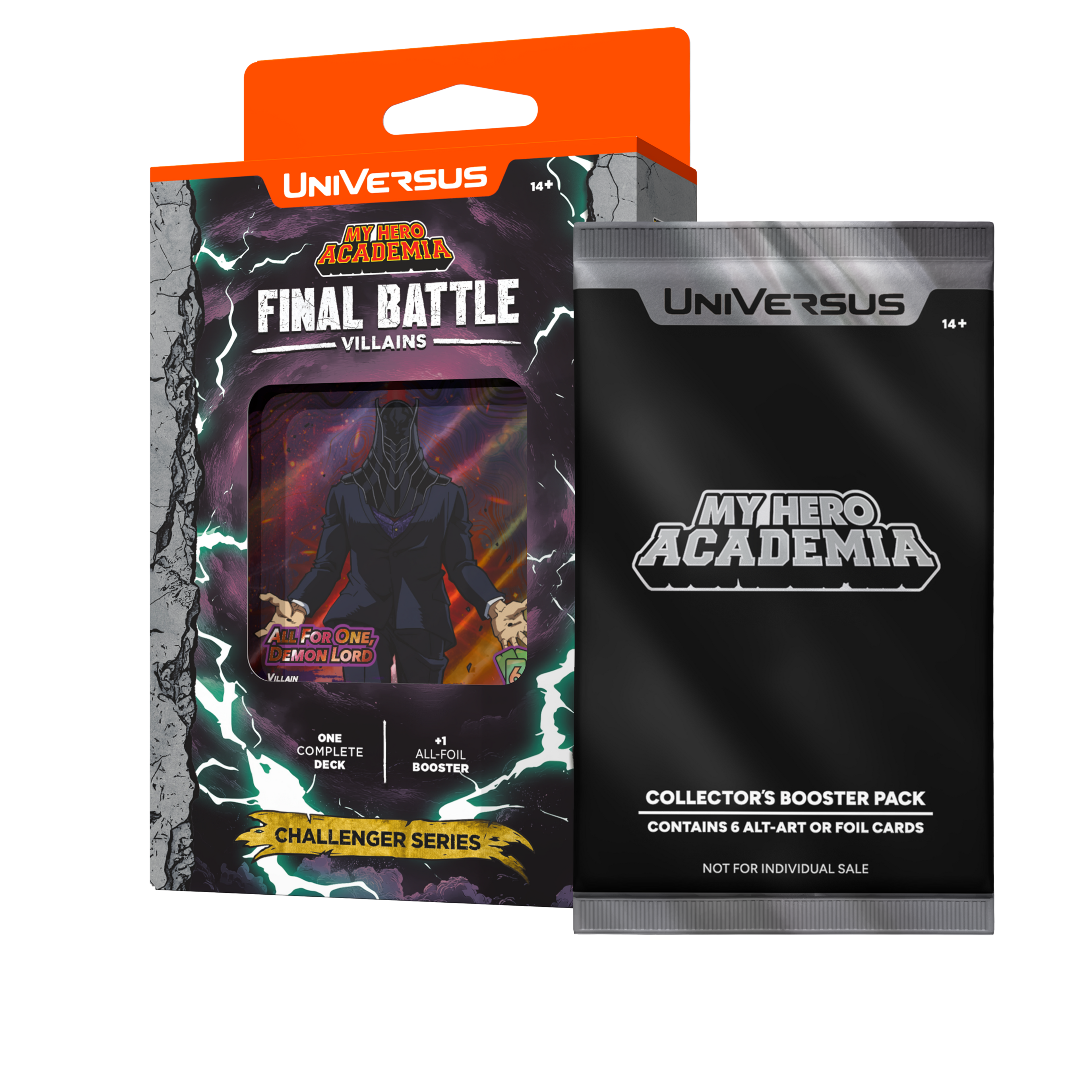 MY HERO ACADEMIA CCG FINAL BATTLE CHALLENGER SERIES 4CT DISPLAY