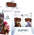 FLESH AND BLOOD SILVER AGE DECK CHAPTER 1 10CT DISPLAY
