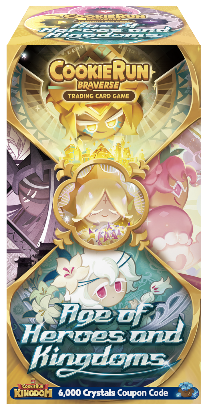 COOKIERUN TCG SET 2 AGE OF HEROES AND KINGDOMS BOOSTER DISPLAY
