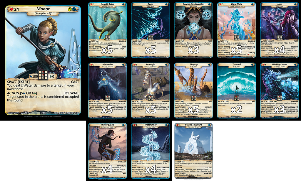 GENESIS: BATTLE OF CHAMPIONS STARTER DECK 2023 10CT