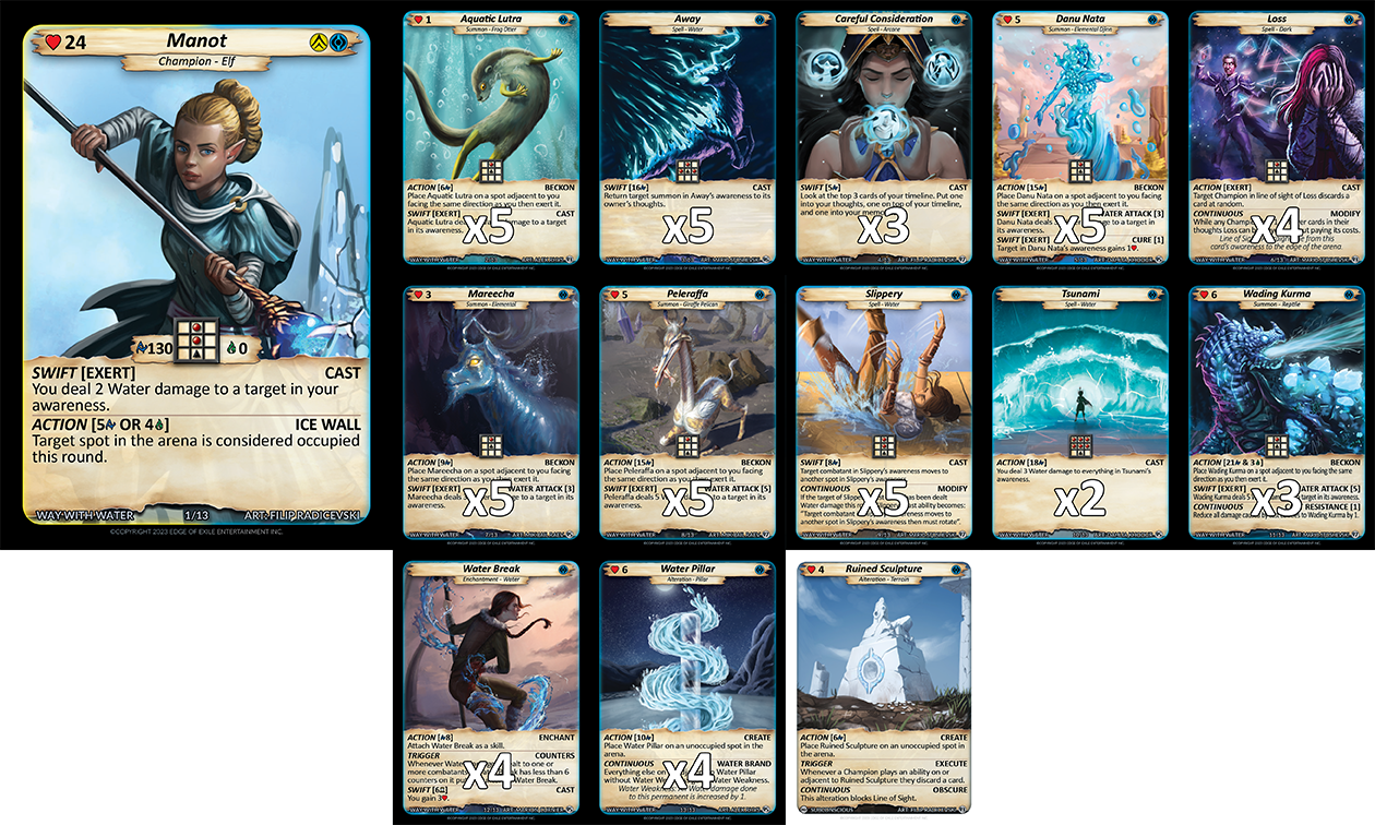 GENESIS: BATTLE OF CHAMPIONS STARTER DECK 2023 10CT