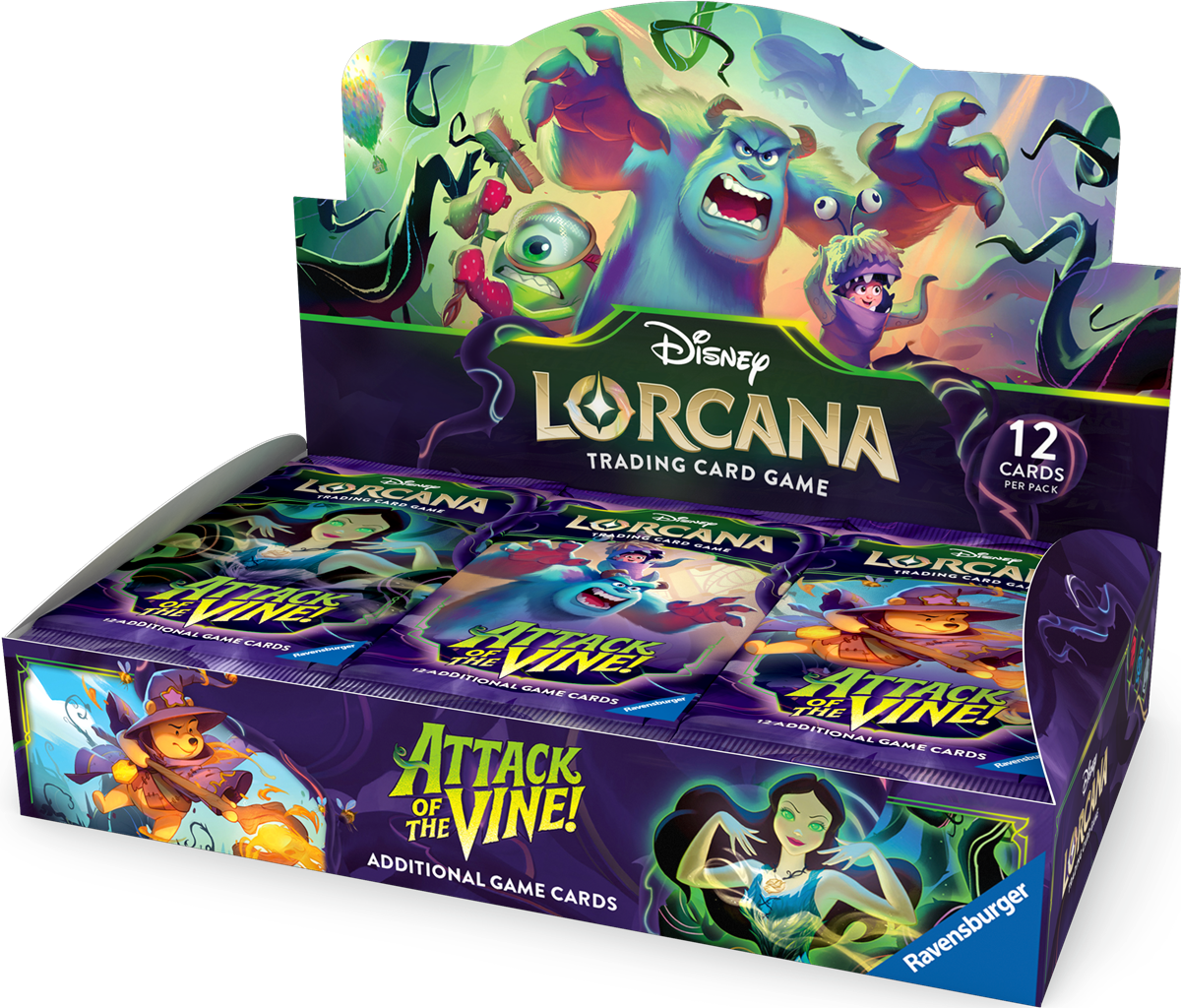 DISNEY LORCANA FRENCH SET 13 ATTACK OF THE VINE! BOOSTER
