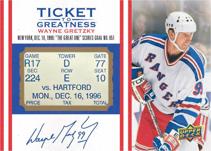 2025-26 Upper Deck New York Rangers Centennial Hockey Hobby Tin