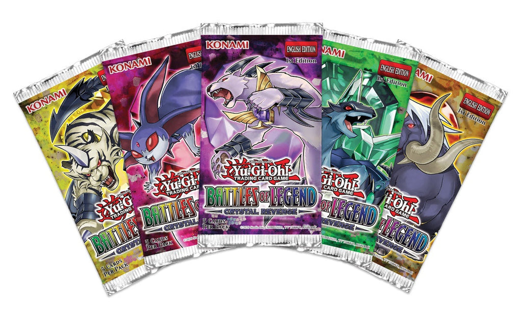 Yu-Gi-Oh: Battles of Legend- Crystal Revenge Booster Display