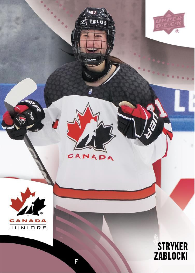 2025 Upper Deck Team Canada Juniors Hockey Blaster Case(Case of 20 Box)