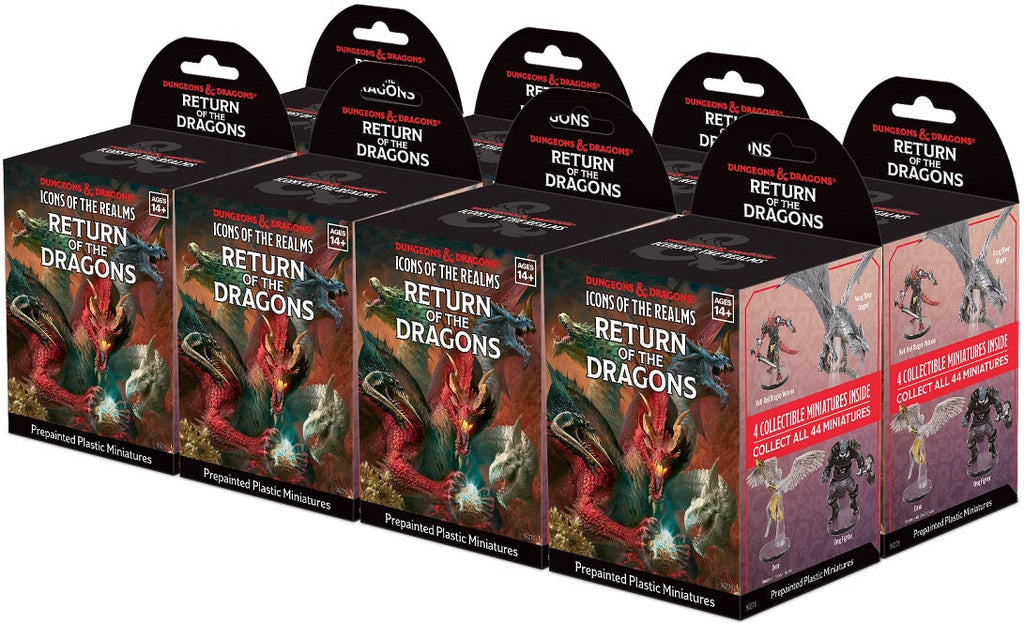 Wizards of the Coast - Dungeons and Dragons - Icons of the Realms - Return of the Dragons - Booster Brick