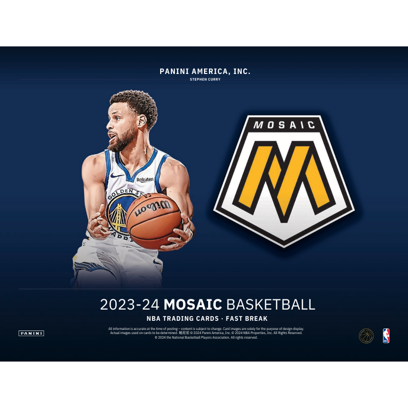 2023/24 Panini Mosaic Basketball Fast Break 20er Box Case
