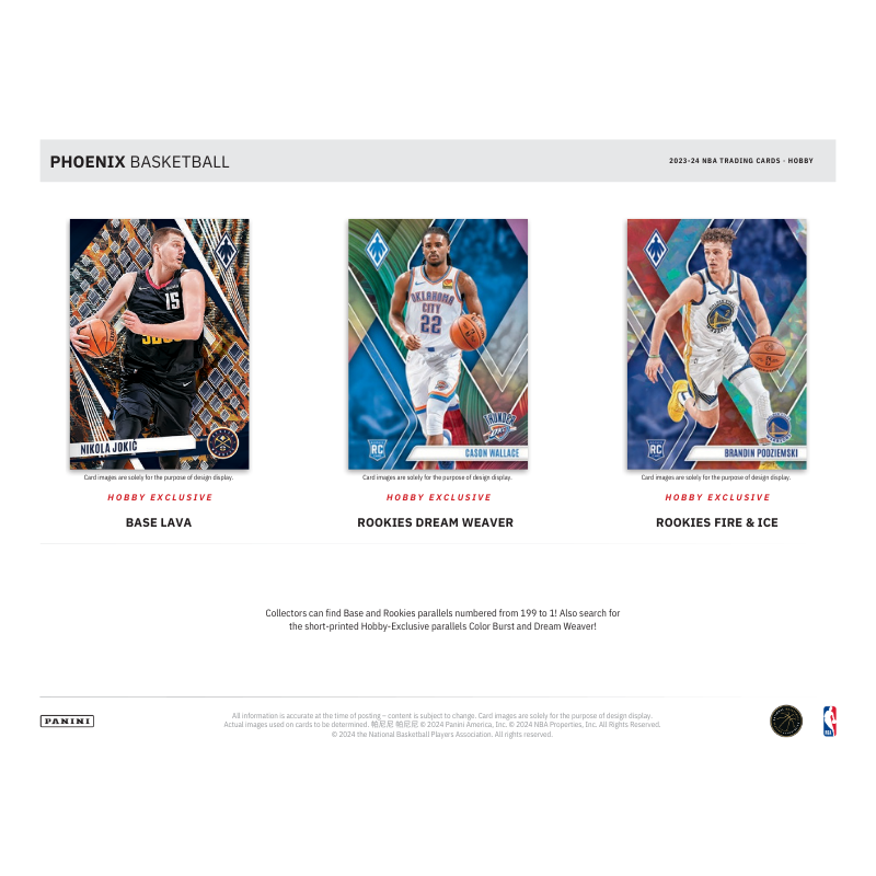 2023/24 Panini Phoenix Basketball Hobby 16er-Karton