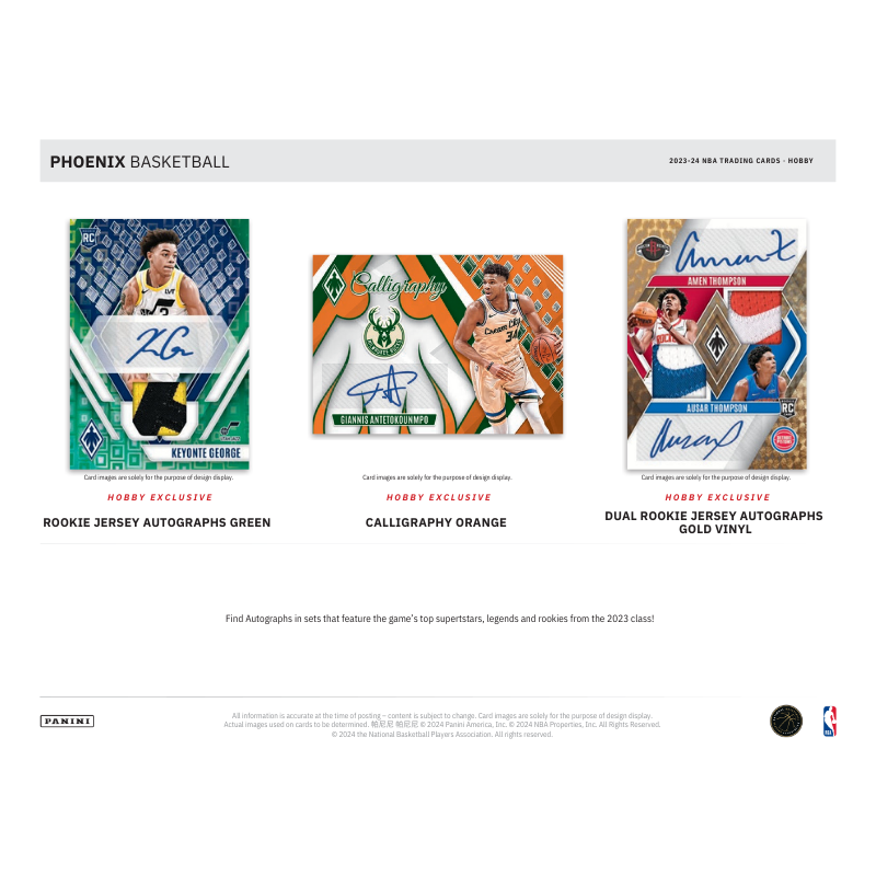 2023/24 Panini Phoenix Basketball Hobby 16er-Karton