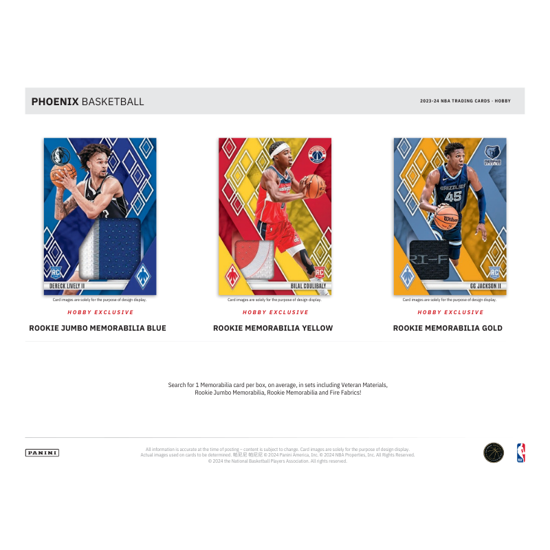 2023/24 Panini Phoenix Basketball Hobby 16er-Karton