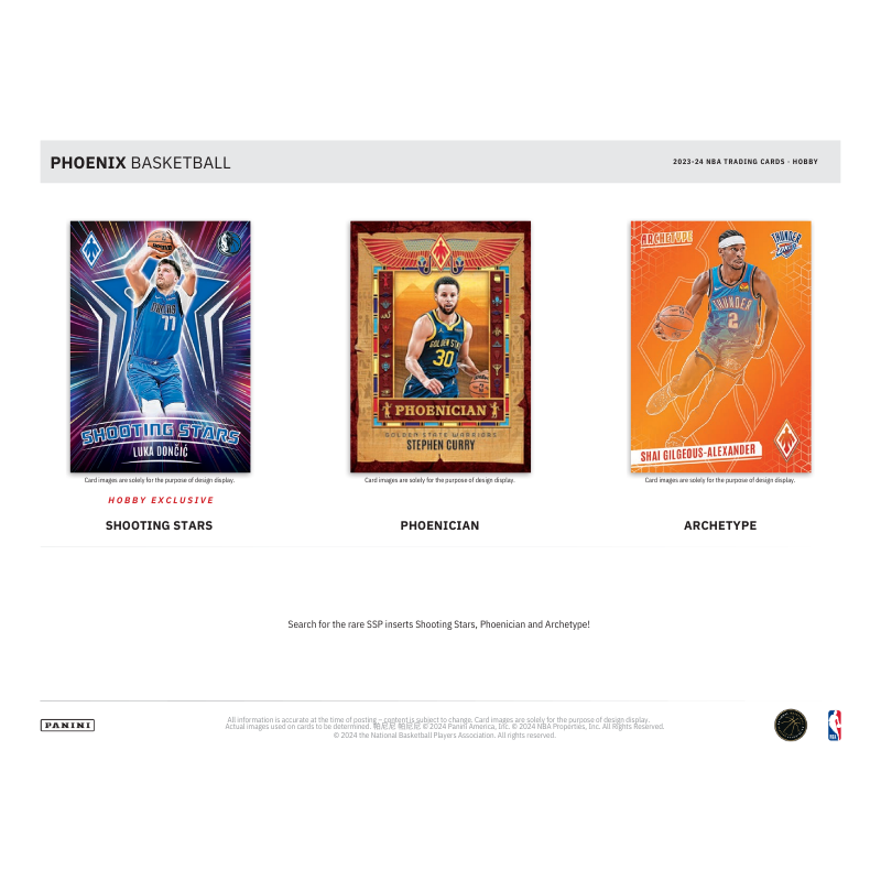 2023/24 Panini Phoenix Basketball Hobby 16er-Karton