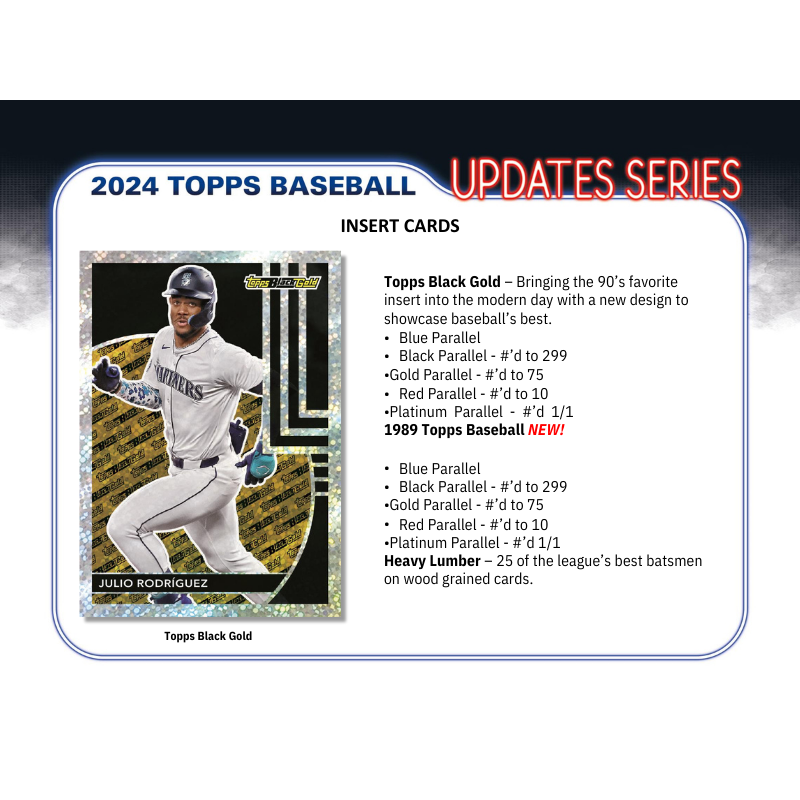 2024 Topps Update Series Baseball Hobby 12er-Karton