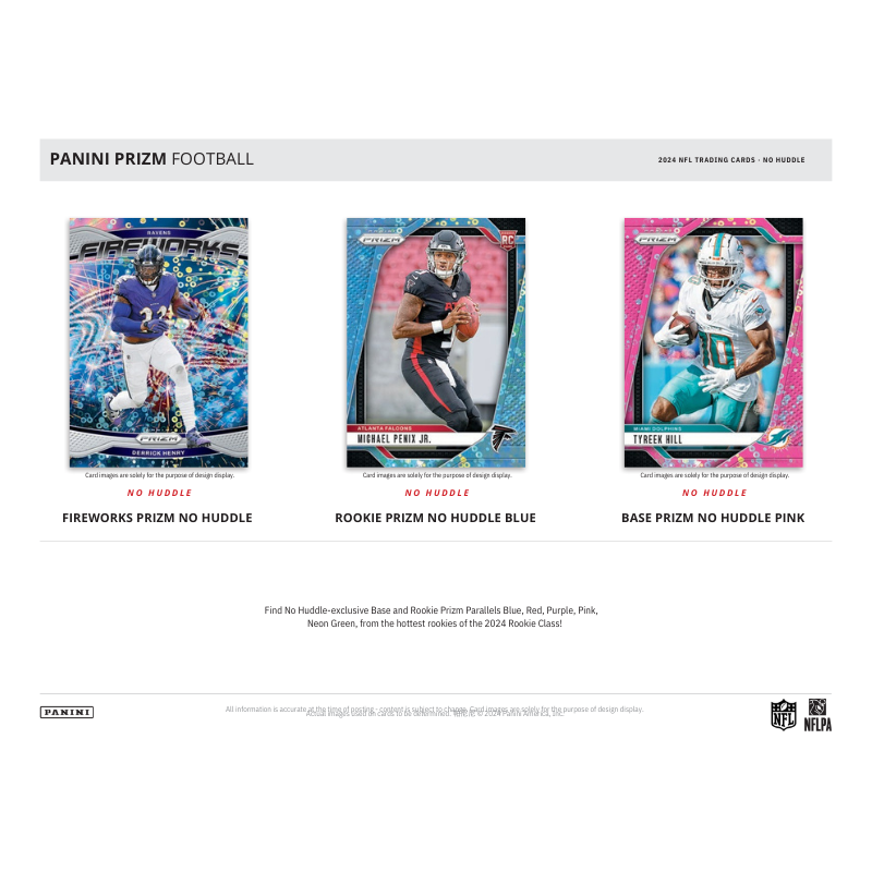2024 Panini Prizm Football No Huddle 20er-Boxen Case