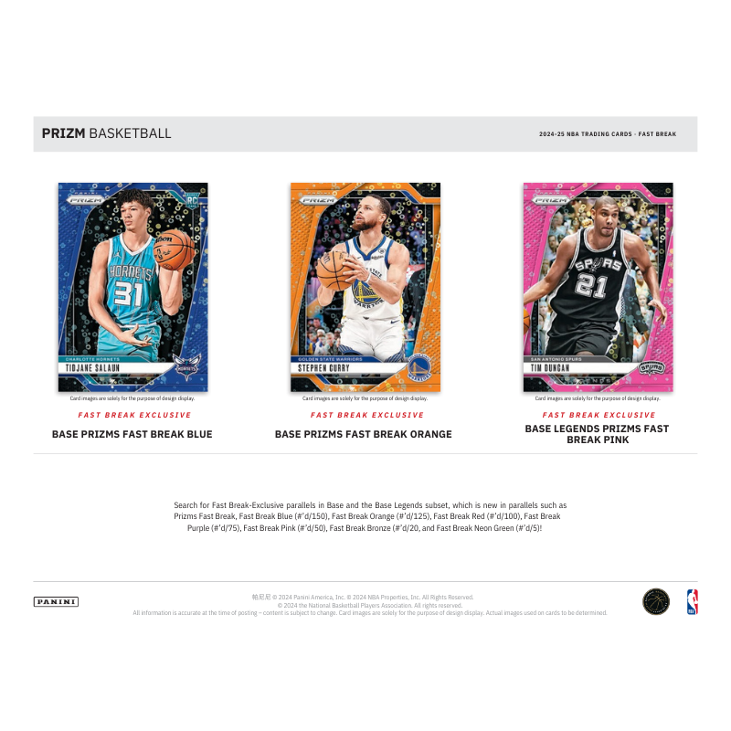 2024/25 Panini Prizm Basketball Fast Break 20 Boxen Umkarton