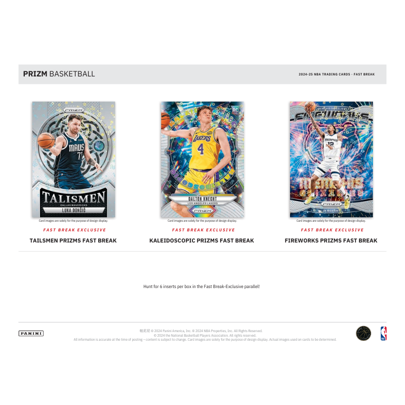 2024/25 Panini Prizm Basketball Fast Break 20 Boxen Umkarton