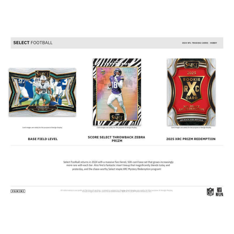 2024 Panini Select Football Hobby Box