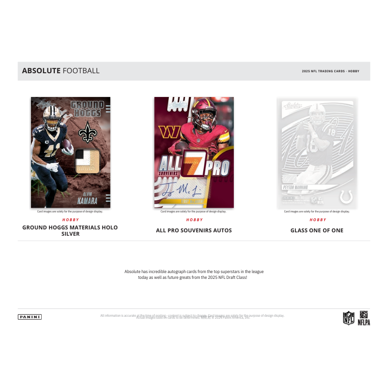 2025 Panini Absolute Football Hobby 12er-Karton