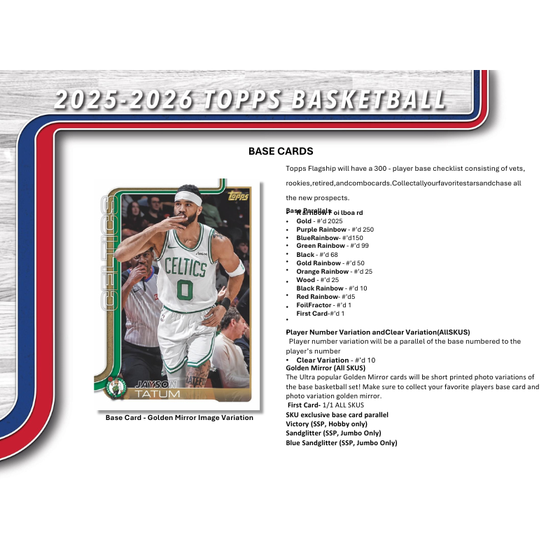 2025/26 Topps Basketball Jumbo 8er Box Case