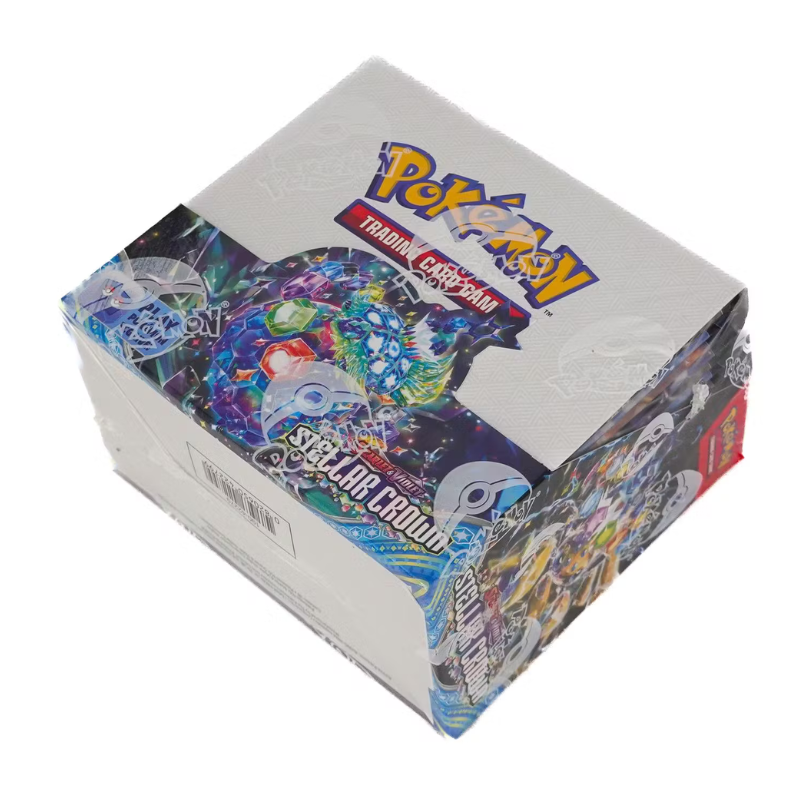 Pokémon TCG: Karmesin & Purpur „Stellare Krone“ Booster 6er-Box-Display