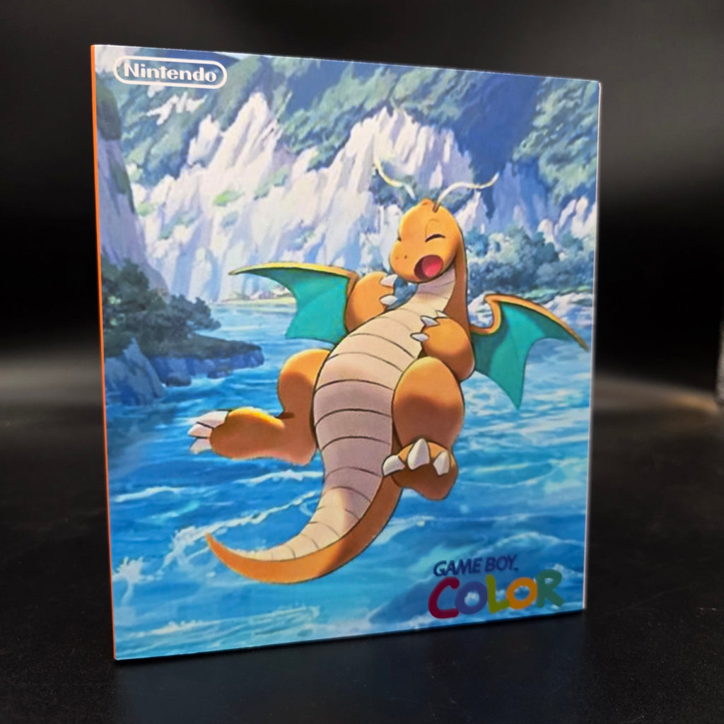 Nintendo Game Boy Color (GBC) Custom Dragonite Backlit Handheld Console
