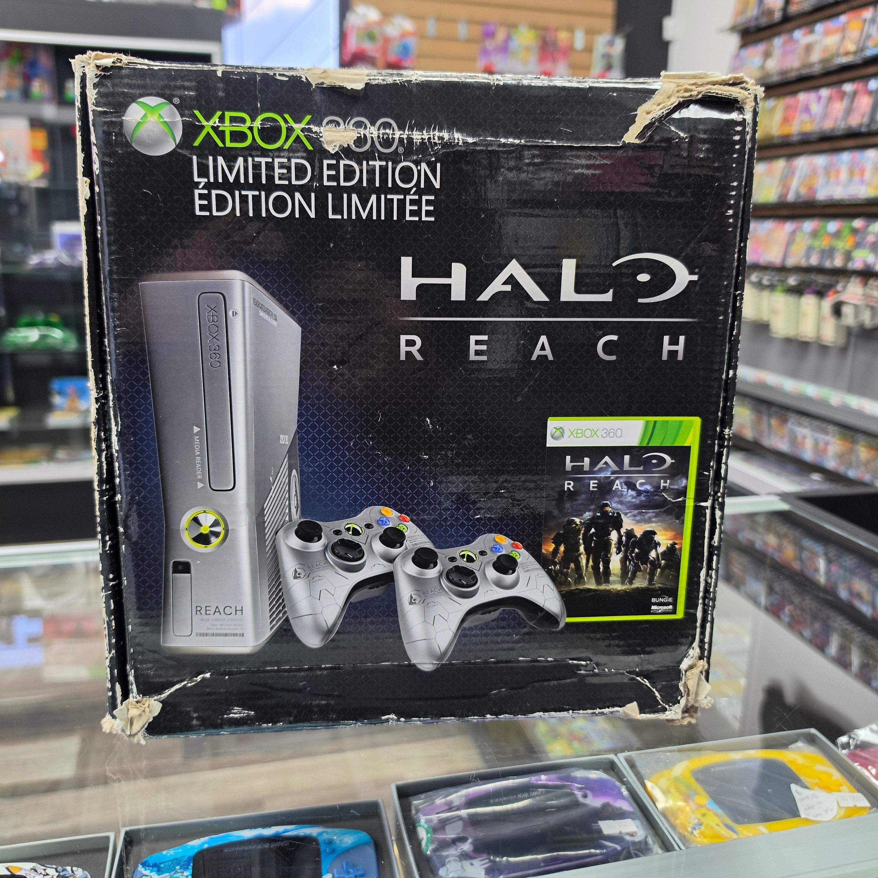 CIB Microsoft Xbox 360 Slim Limited Edition Halo Reach