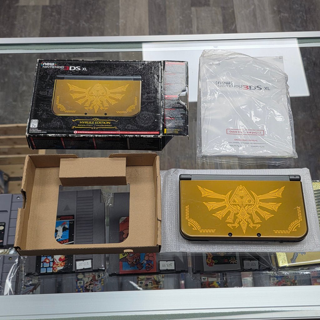 CIB  "New" Nintendo 3DS XL Hyrule Edition