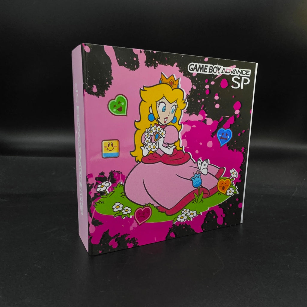 Nintendo Game Boy Advance SP (GBA SP) Custom Peach Backlit Handheld Console