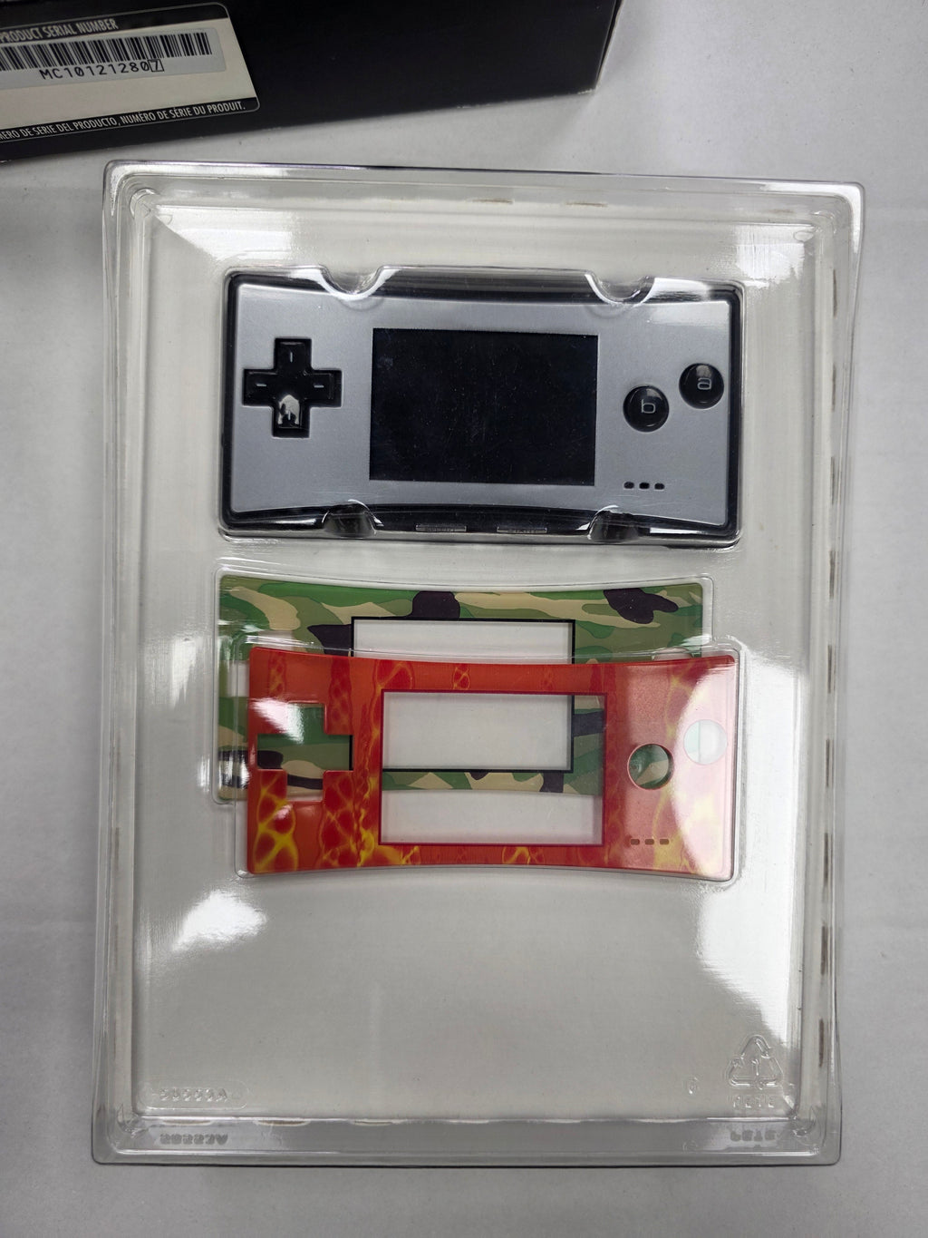 CIB Nintendo Game Boy Micro Black & Silver Handheld System Complete
