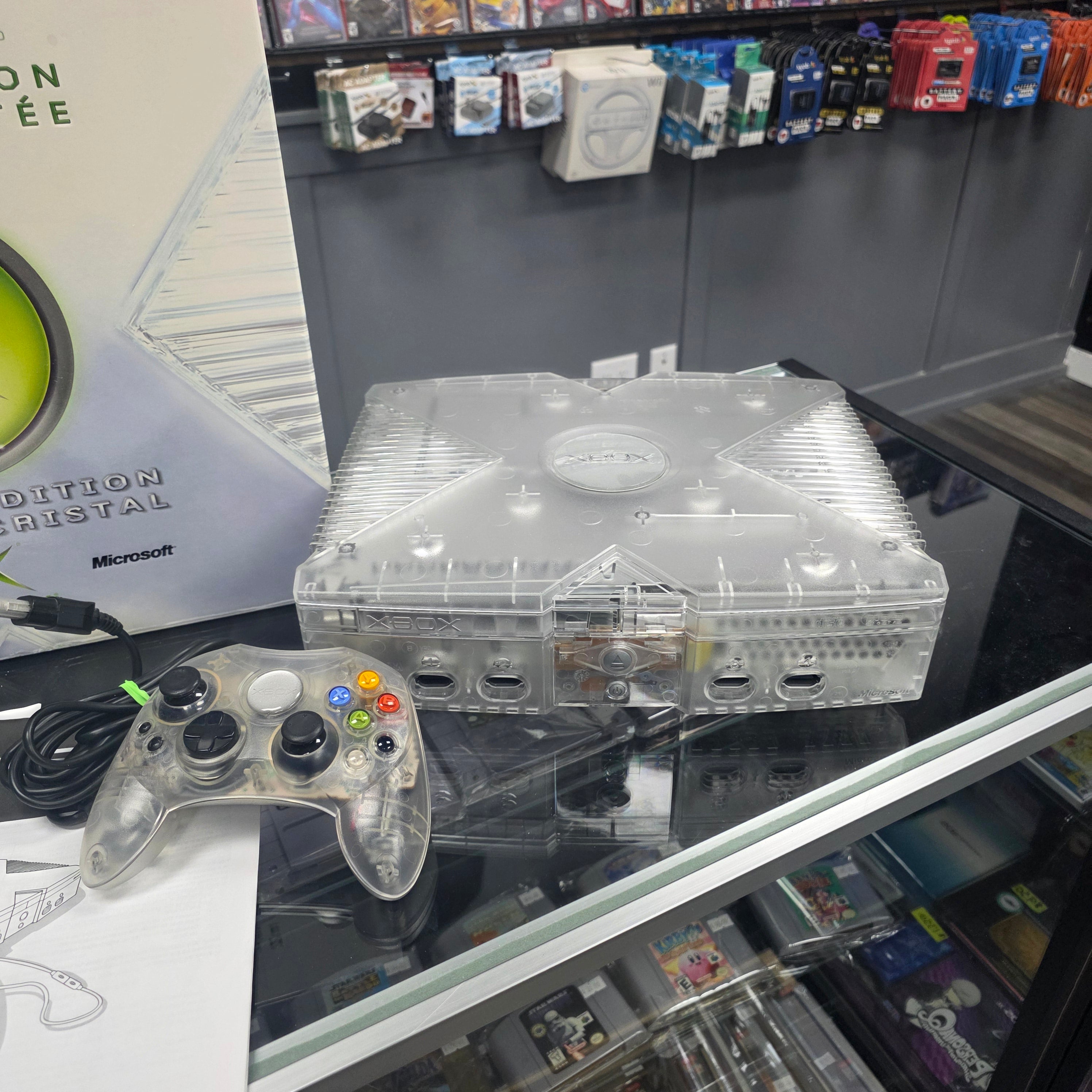 Microsoft Xbox Crystal Edition Bundle Console