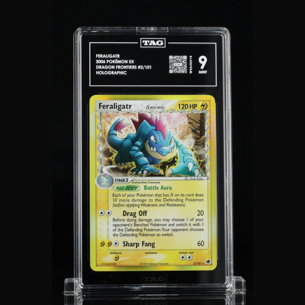 TAG 9 Feraligatr Holo Delta Species - 2006 Pokémon Dragon Frontiers