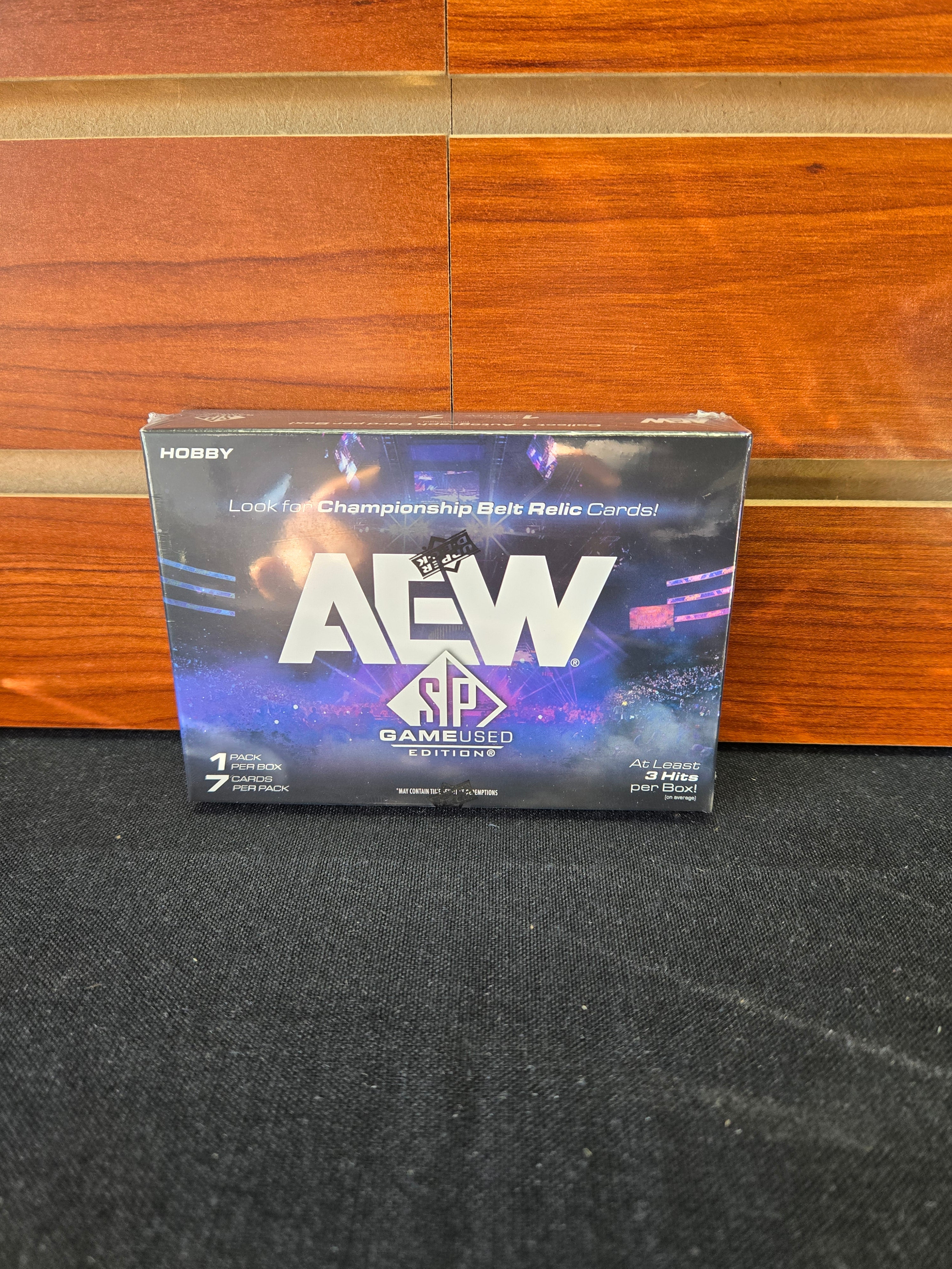 AEW 2025 SP Game Used Hobby Box