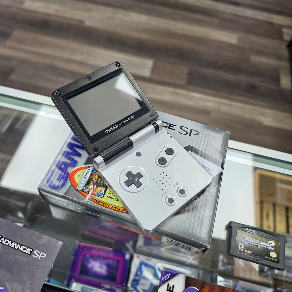 Game Boy Advance SP Limited Advance Wars Edition - Platinum/ Onyx