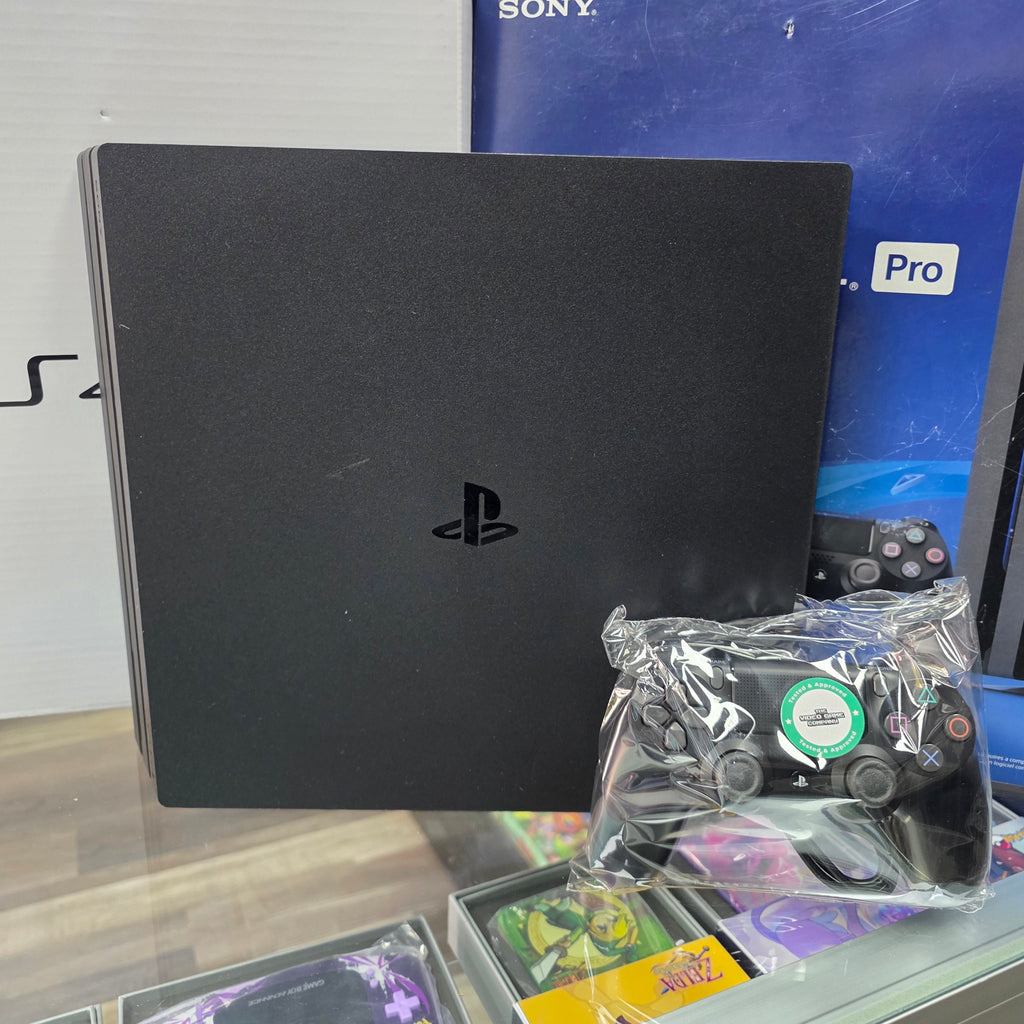 Sony PlayStation 4 PRO PS4 Black Console Bundle