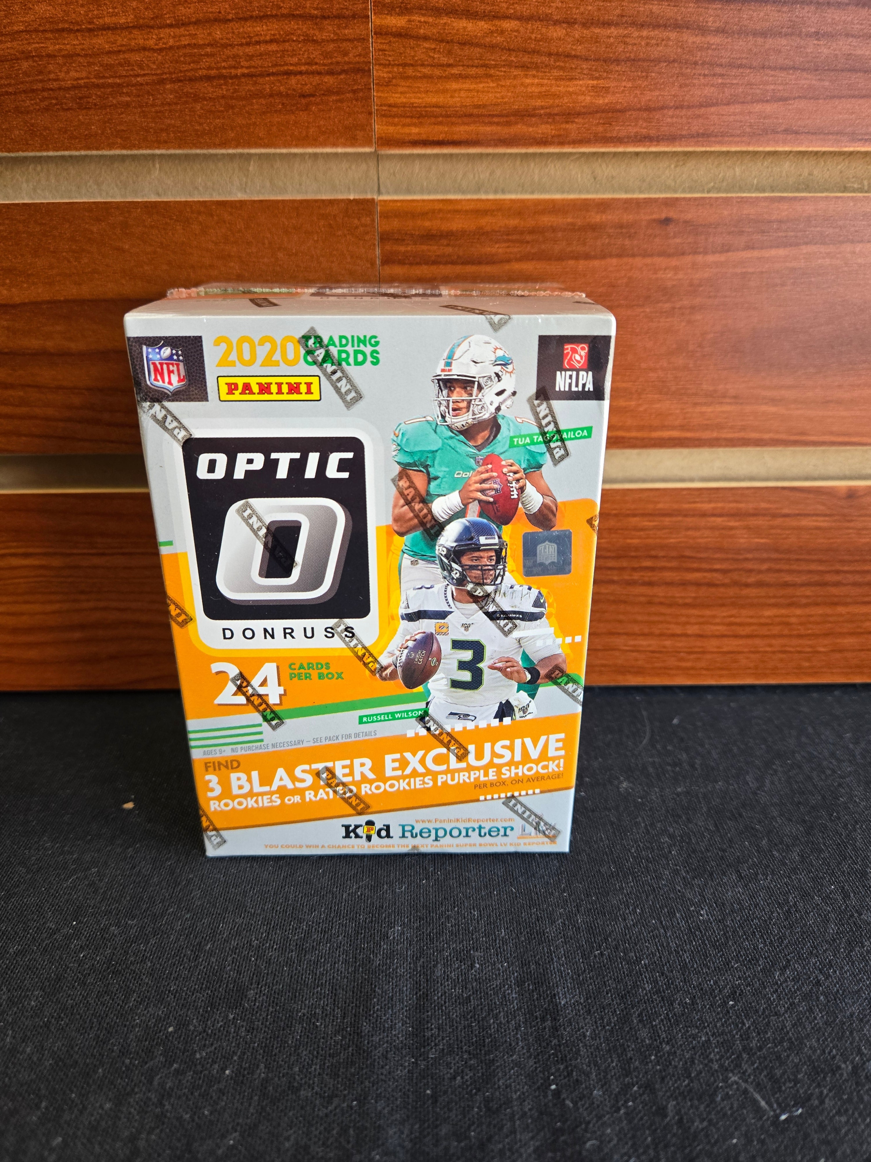 NFL 2020 Optic Football Blaster Box (Purple Shock)