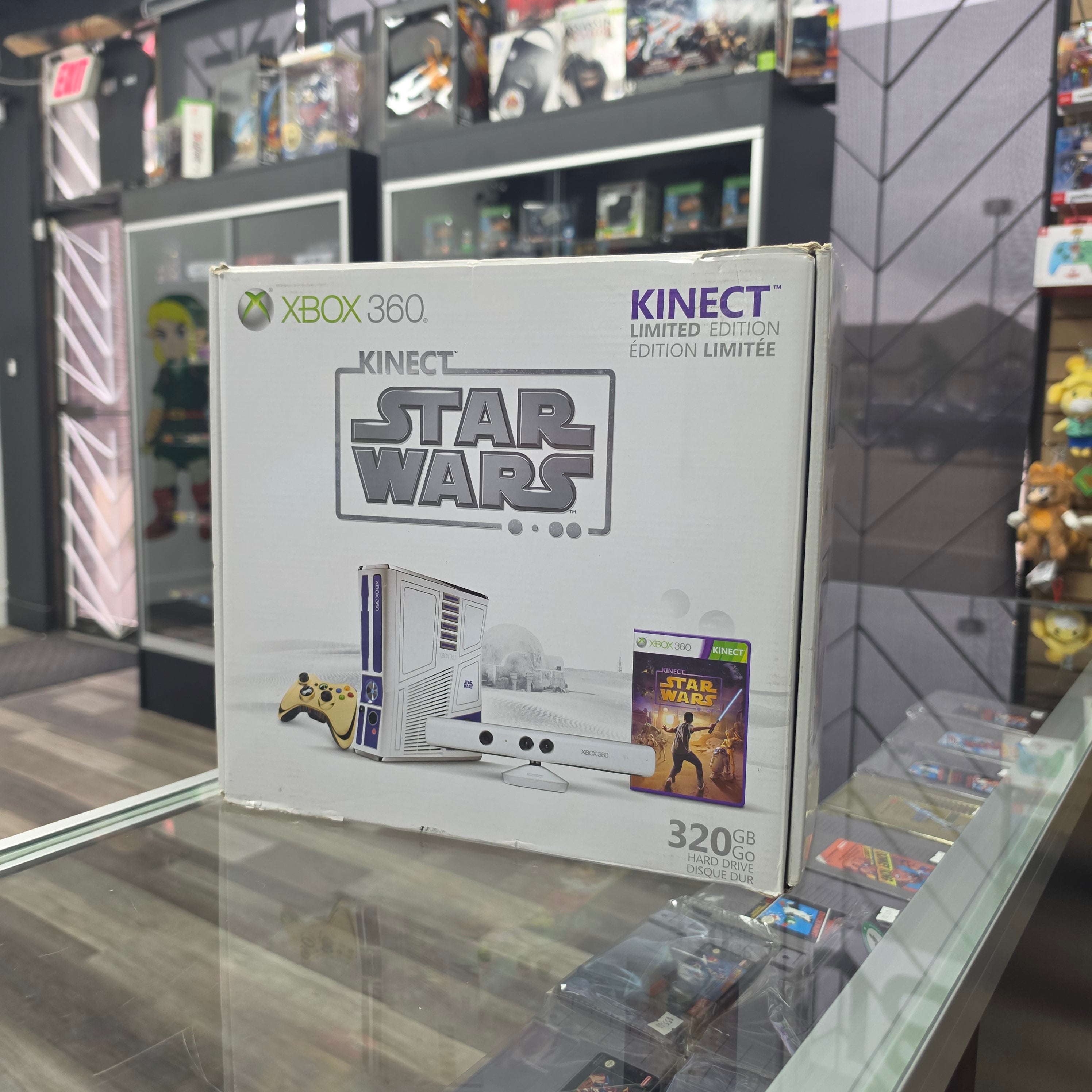 CIB Microsoft Xbox 360 Slim Kinect Star Wars Limited Edition