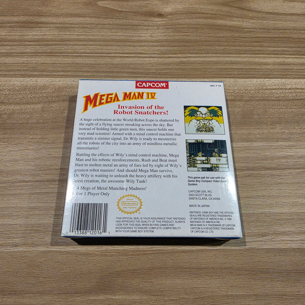 Mega Man 4 IV - Nintendo Game Boy
