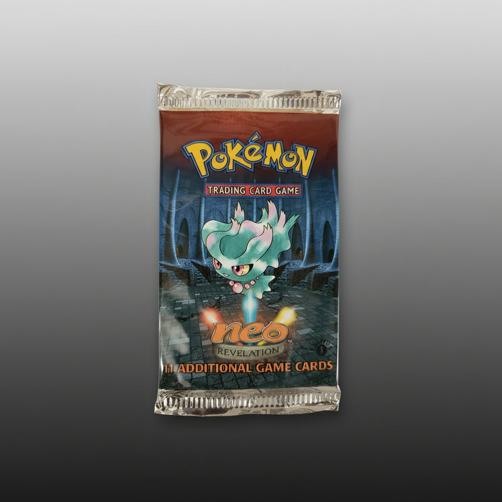 Pokemon Neo Revelation 1st Edition Booster Pack - Misdreavus Artwork
