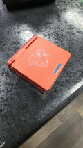 Nintendo Game Boy Advance SP (GBA SP) Custom Charizard Backlit Handheld Console