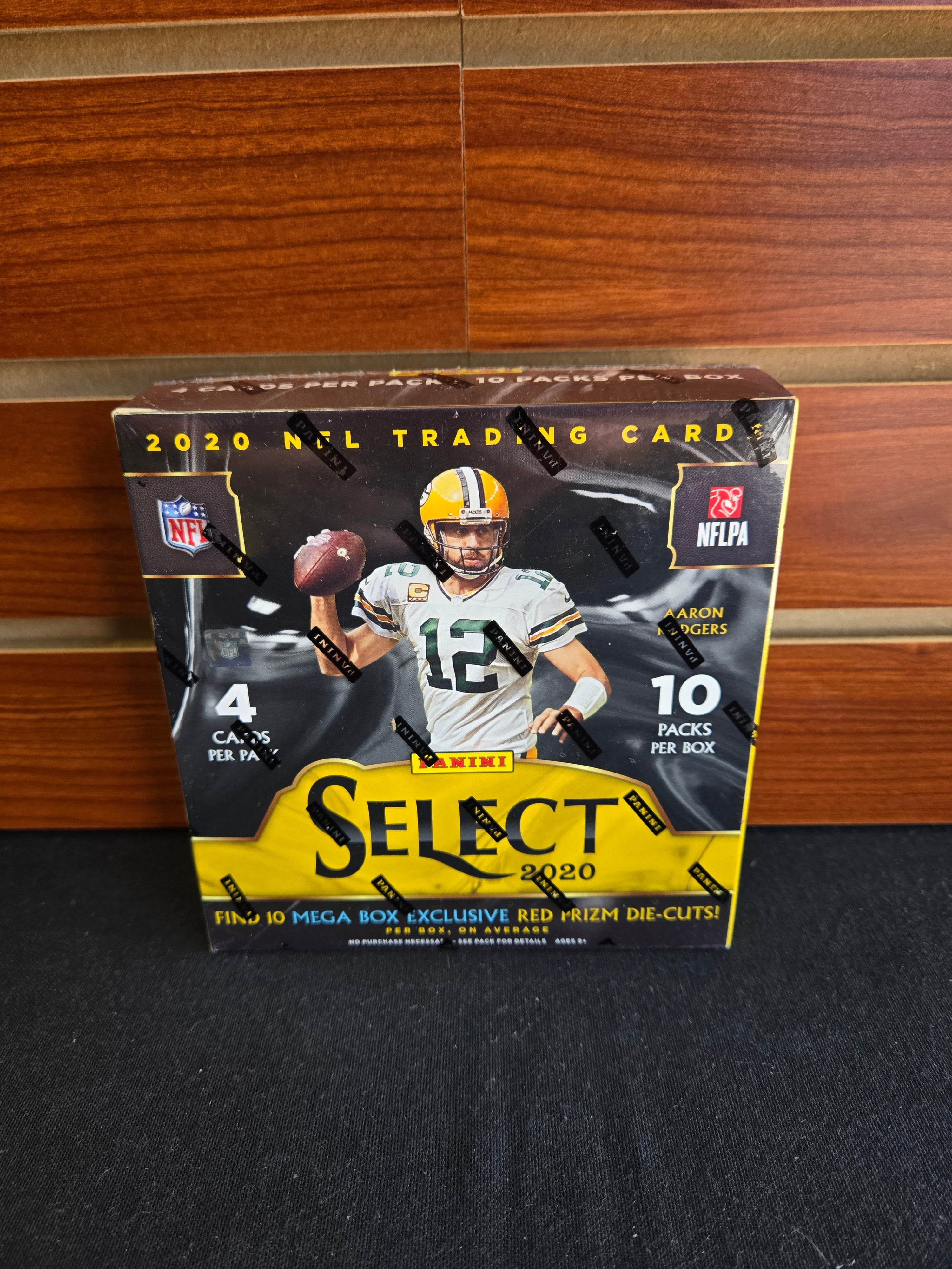 NFL 2020 Select Football Mega Box Red Prizm Die Cuts
