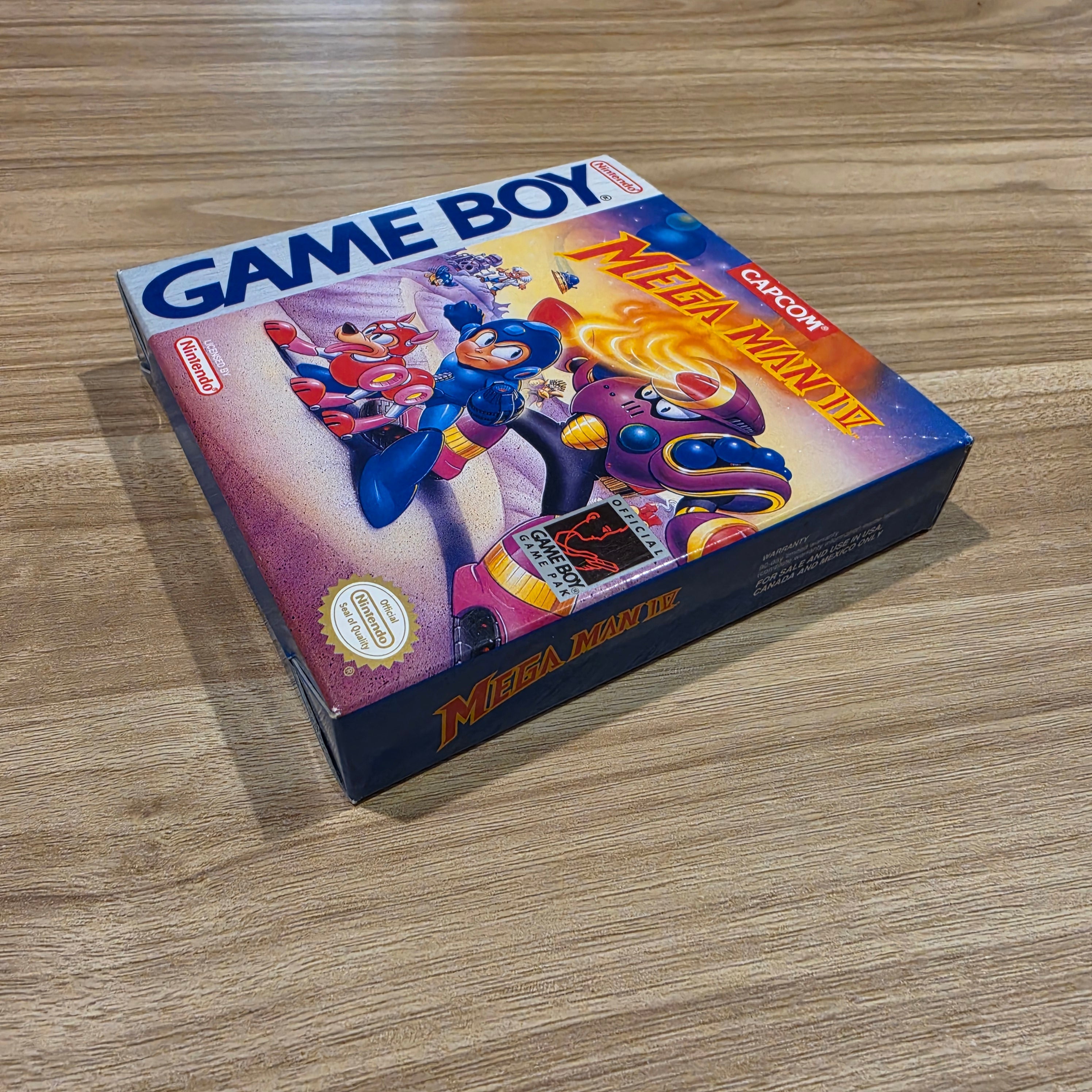 Mega Man 4 IV - Nintendo Game Boy