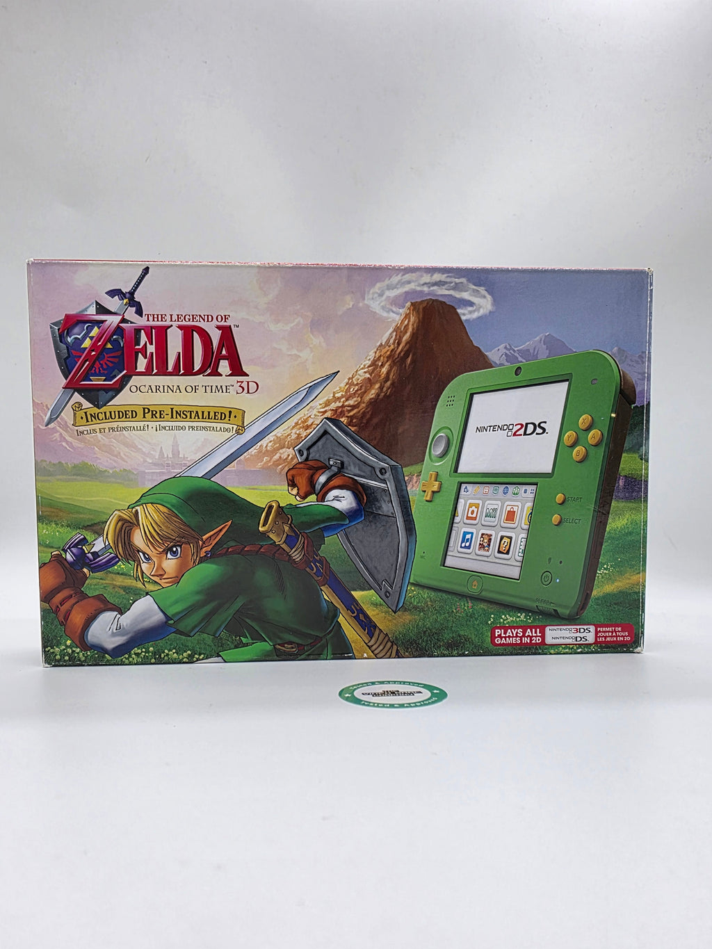 Nintendo 2DS Zelda Ocarina of Time Handheld Console