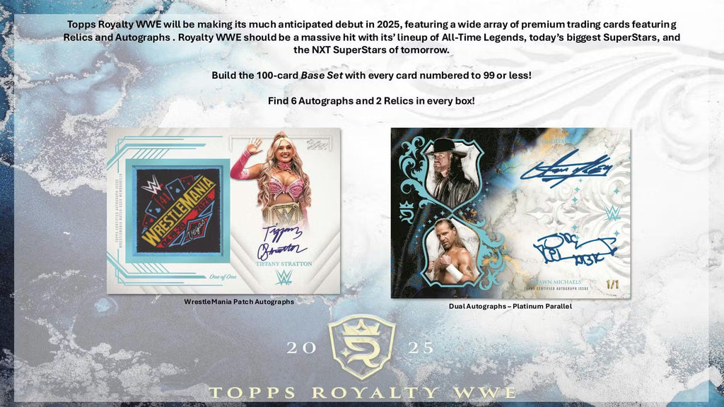 2025 Topps Royalty WWE Wrestling Hobby Box