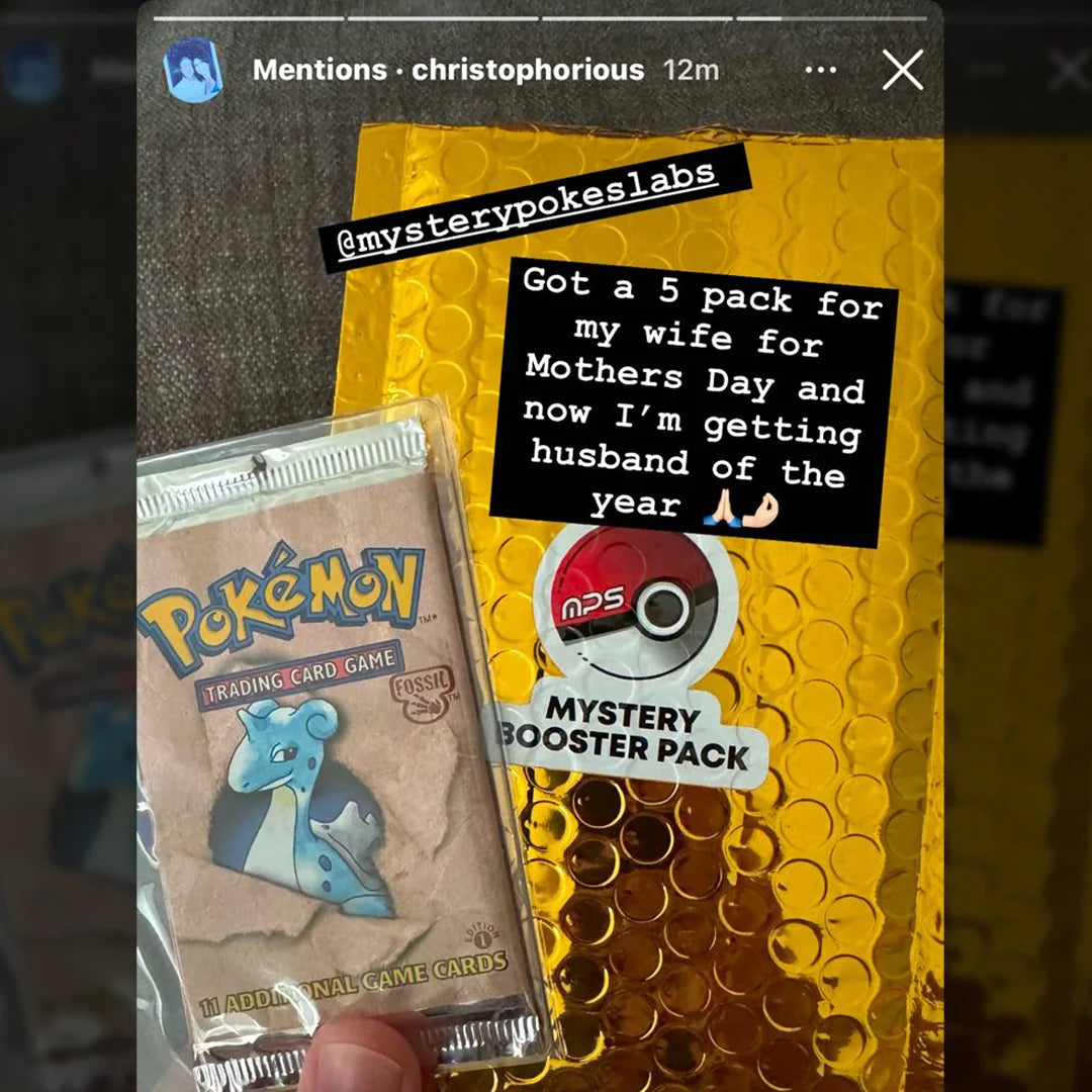 50X Pokémon Booster Packs