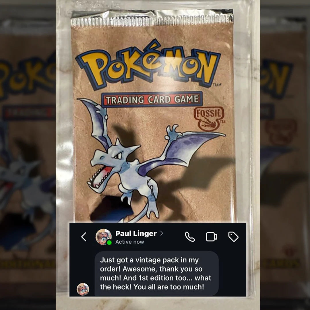 25X Pokémon Booster Packs and Golden Ticket