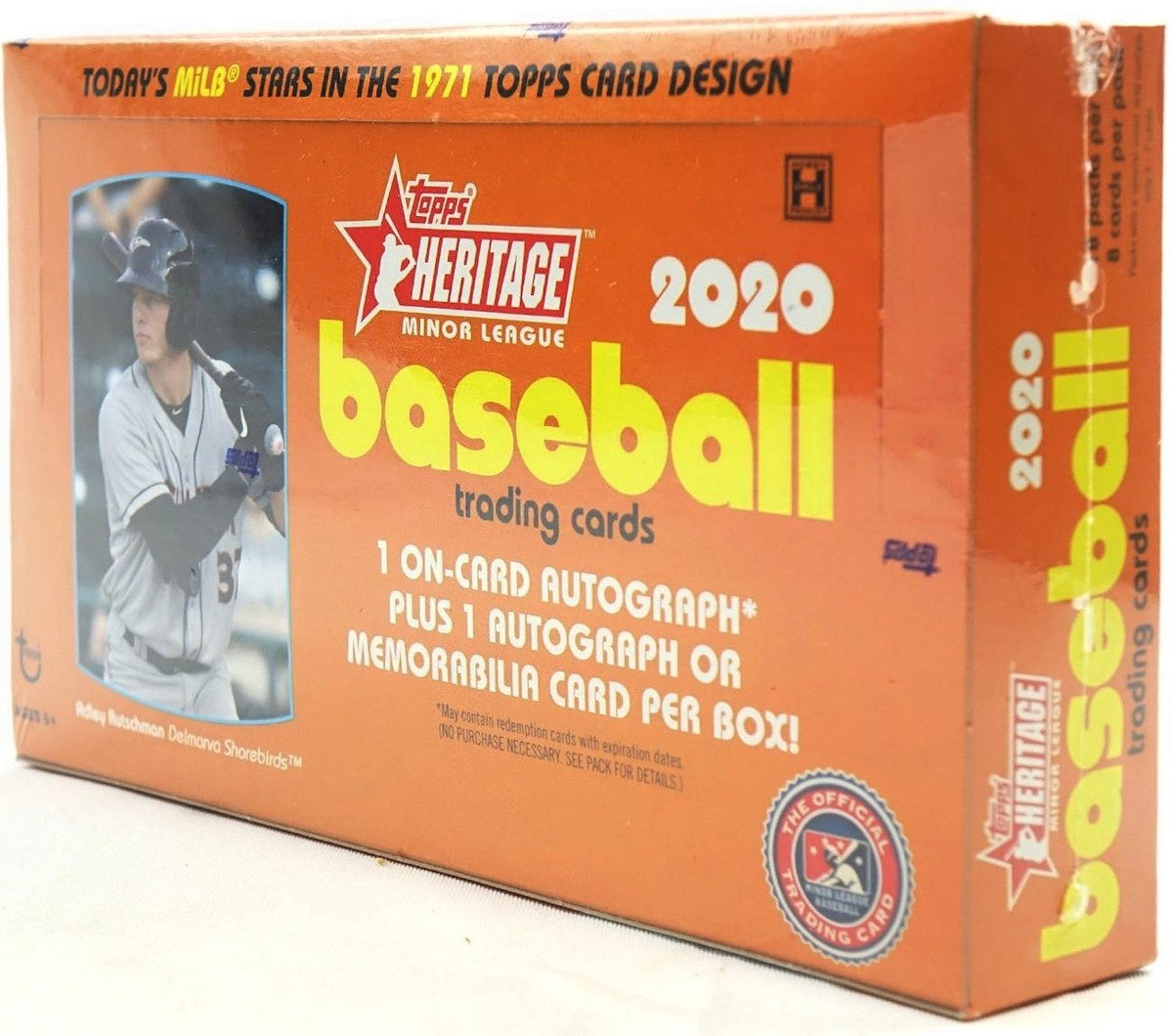 2020 Topps Heritage Minor League Baseball Hobby Box