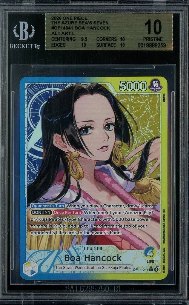 PSA & Beckett 10 Slab Club - Tier 2 (One Piece Monthly Subscription)