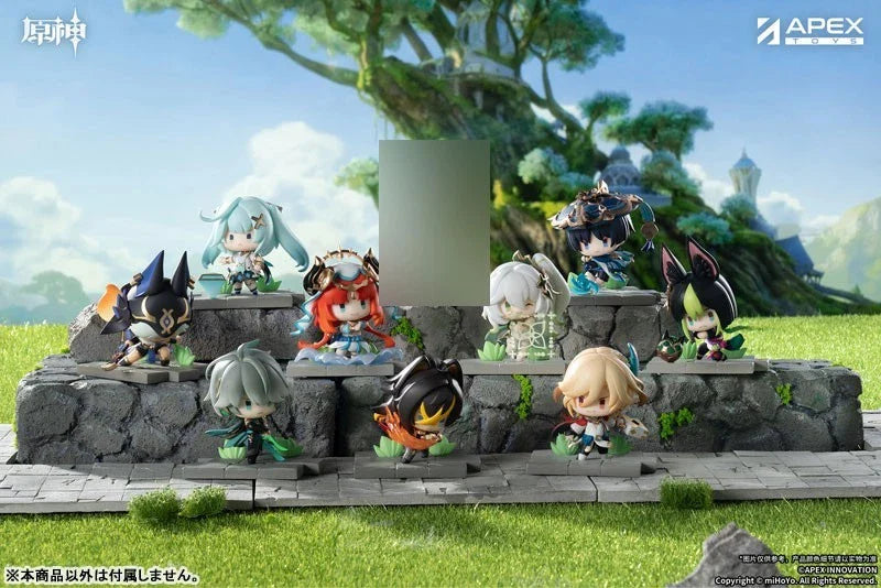 Genshin Impact Senjou no Eishi Trading Figure sumeru Ver. 9Pack Box JAPAN