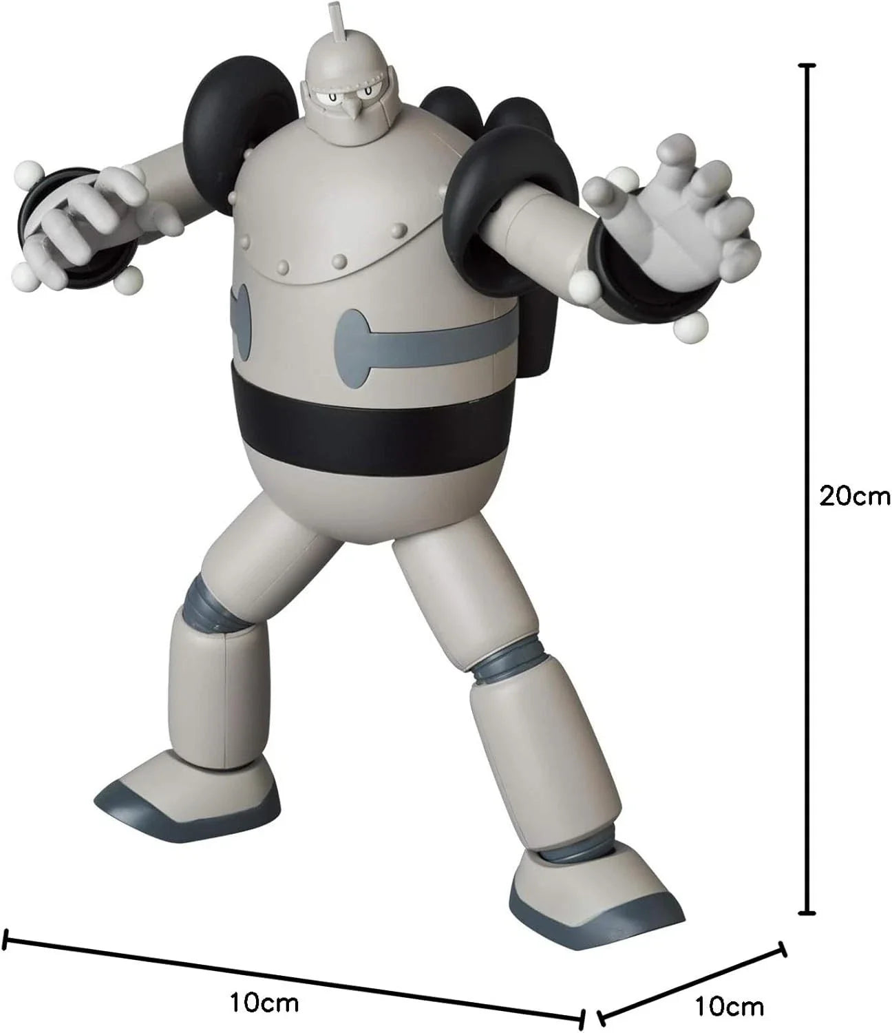 Medicom Toy MAFEX No.135 Tetsujin 28 B & W Ver. Action Figure JAPAN OFFICIAL