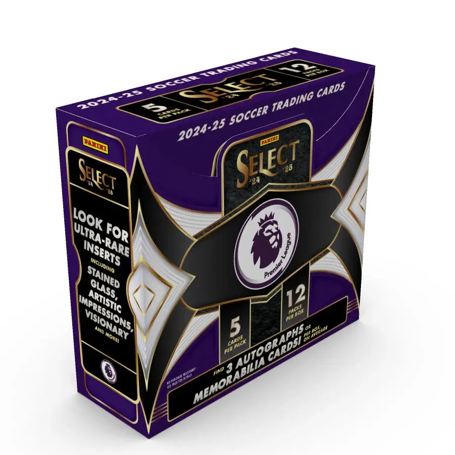 2024-25 Panini Select EPL English Premier League Soccer Hobby Box