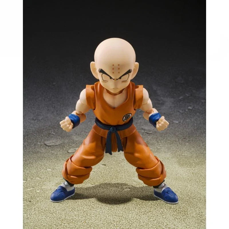BANDAI S.H.Figuarts Dragon Ball Z Krillin Son Goku's Old Friend Action Figure